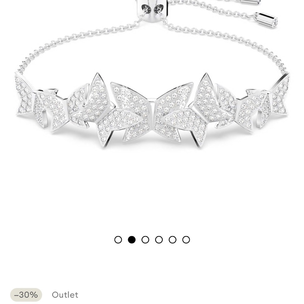 Swarovski Idyllia butterfly bracelet